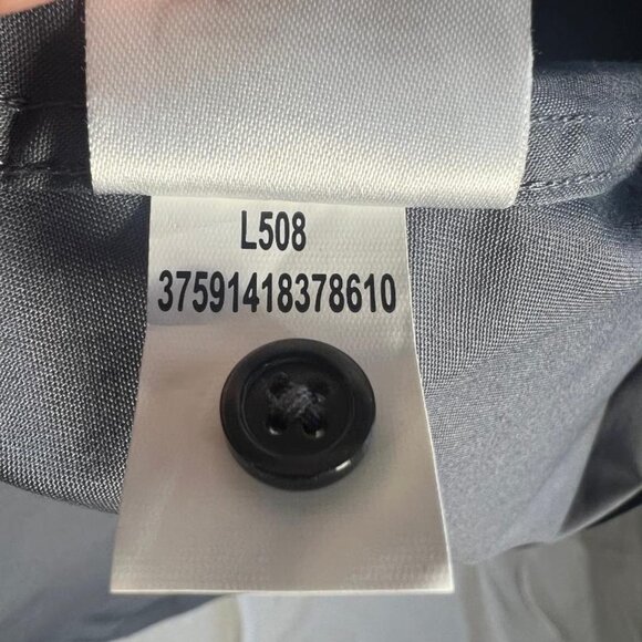 NWT Androgynous Fox Swift Fox Short Sleeve Button Up Shirt/Silver Fox - Size XL - Picture 10 of 11